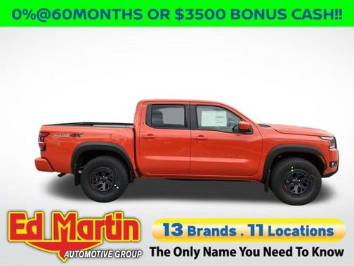Afterburn Orange 2026 Nissan Frontier PRO-4X