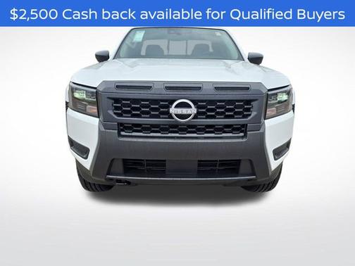 Glacier White 2026 Nissan Frontier S