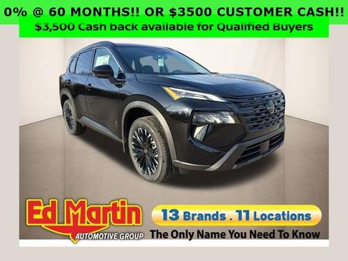 Super Black 2026 Nissan Rogue Dark Armor