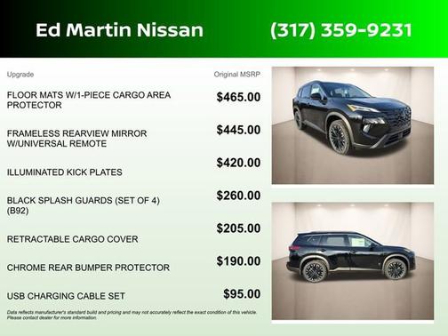 Super Black 2026 Nissan Rogue Dark Armor