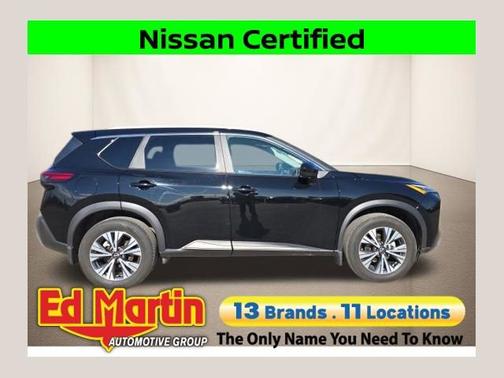 Super Black 2023 Nissan Rogue SV