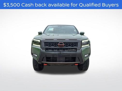 Tactical Green Metallic 2026 Nissan Frontier PRO-4X w/R Package