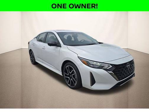 Aspen White Tricoat 2025 Nissan Sentra SR