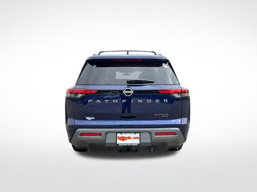 Deep Ocean Blue Pearl 2026 Nissan Pathfinder Platinum
