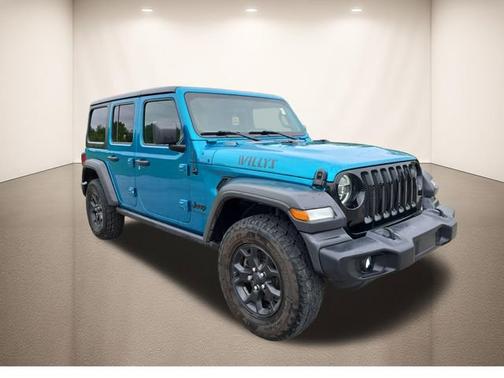 Bikini Pearlcoat 2020 Jeep Wrangler Unlimited Willys