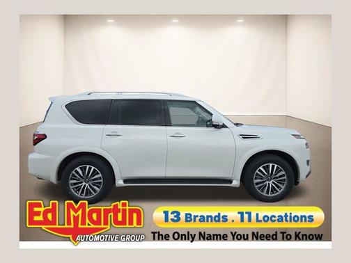 Aspen White Tricoat 2024 Nissan Armada SL
