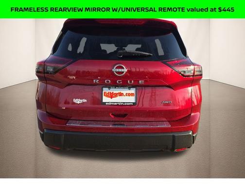 Scarlet Ember Tintcoat 2026 Nissan Rogue SV