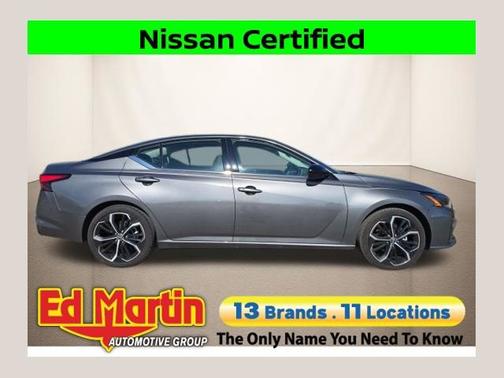Gun Metallic 2025 Nissan Altima SR