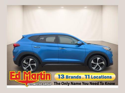 Caribbean Blue 2016 Hyundai TUCSON Limited