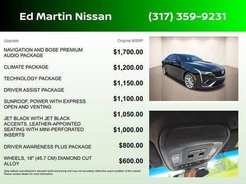 Black Raven 2020 Cadillac CT4 Sport