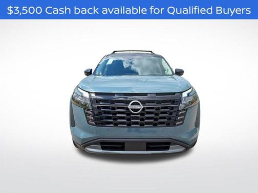 Baltic Teal/Super Black 2026 Nissan Pathfinder Platinum