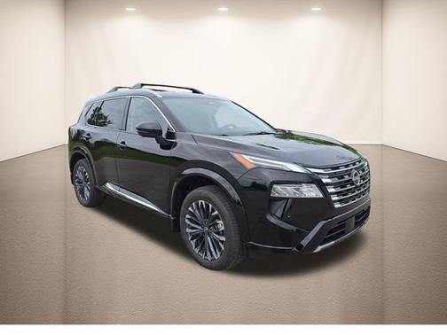 Super Black 2025 Nissan Rogue Platinum