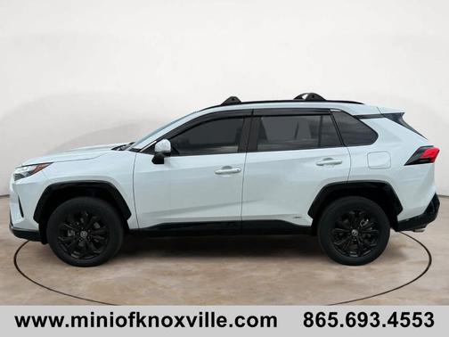 Wind Chill Pearl 2023 Toyota RAV4 Hybrid SE