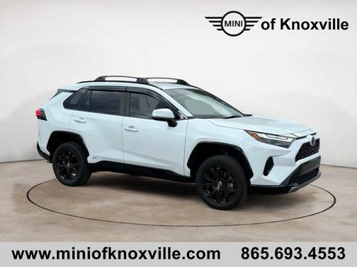 Wind Chill Pearl 2023 Toyota RAV4 Hybrid SE