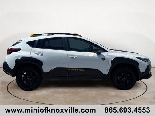 Crystal White Pearl 2024 Subaru Crosstrek Wilderness