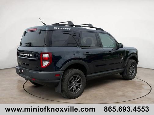 Alto Blue Metallic Tinted Clearcoat 2021 Ford Bronco Sport Big Bend