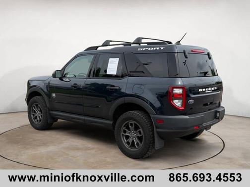 Alto Blue Metallic Tinted Clearcoat 2021 Ford Bronco Sport Big Bend