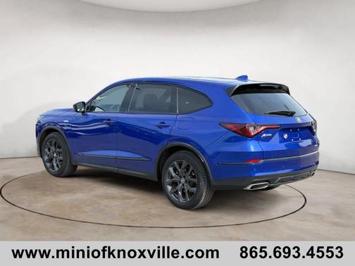 Apex Blue Pearl 2023 Acura MDX A-Spec