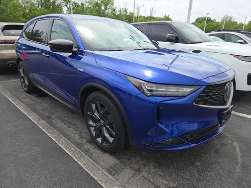 Apex Blue Pearl 2023 Acura MDX A-Spec