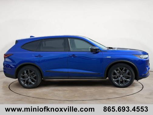 Apex Blue Pearl 2023 Acura MDX A-Spec