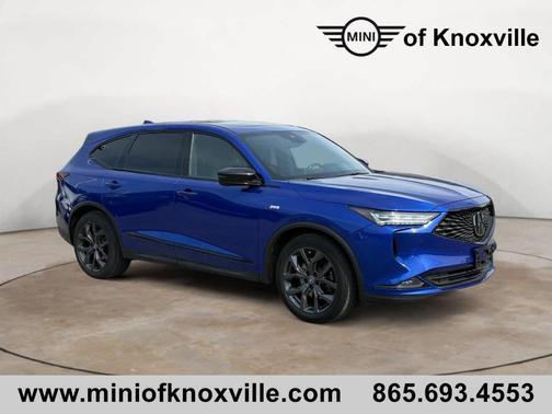 Apex Blue Pearl 2023 Acura MDX A-Spec