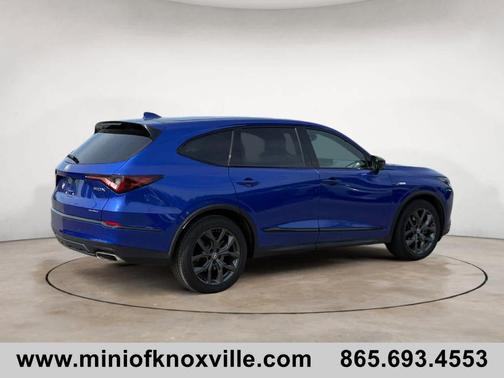 Apex Blue Pearl 2023 Acura MDX A-Spec