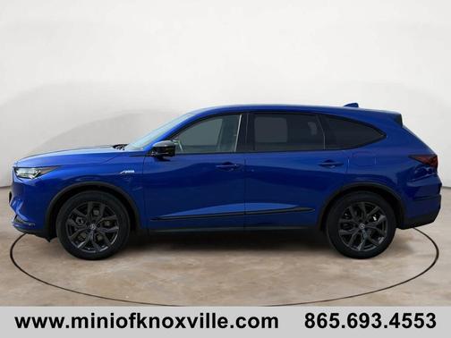 Apex Blue Pearl 2023 Acura MDX A-Spec