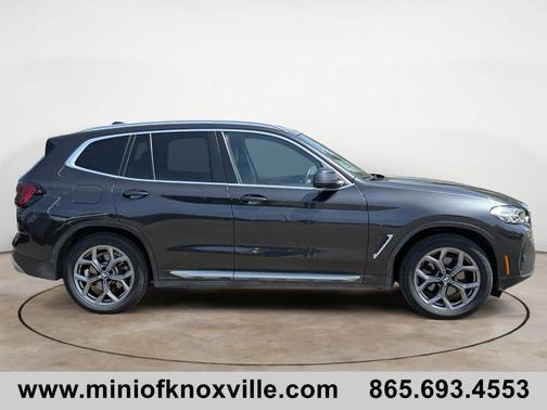 Dark Graphite Metallic 2023 BMW X3 xDrive30i