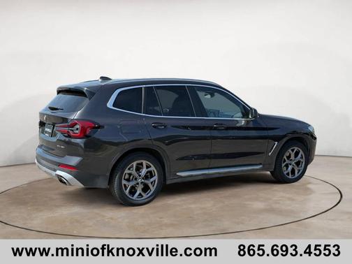 Dark Graphite Metallic 2023 BMW X3 xDrive30i