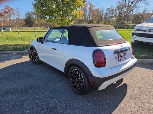 White Metallic 2026 MINI Convertible Cooper S