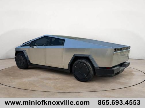 Silver 2024 Tesla Cybertruck Cyberbeast