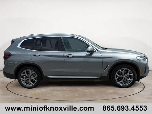 Skyscraper Gray Metallic 2023 BMW X3 xDrive30i