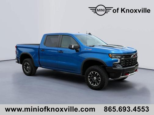 Glacier Blue Metallic 2022 Chevrolet Silverado 1500 ZR2