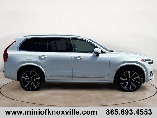 White 2021 Volvo XC90 Recharge Plug-In Hybrid T8 Inscription Expression 7 Passenger