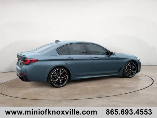 Alpine White 2023 BMW M550 i xDrive