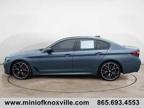 Alpine White 2023 BMW M550 i xDrive
