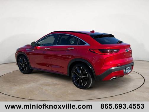 Dynamic Sunstone Red 2022 INFINITI QX55 ESSENTIAL