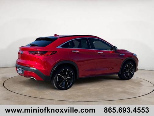 Dynamic Sunstone Red 2022 INFINITI QX55 ESSENTIAL