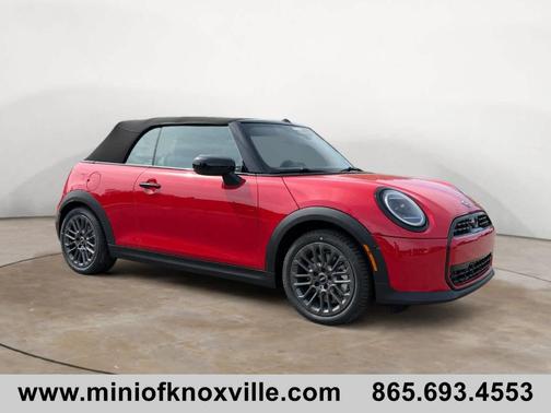 Chili Pepper Red 2026 MINI Convertible Cooper