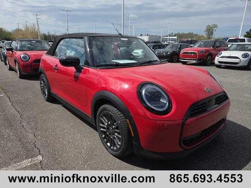 Chili Pepper Red 2026 MINI Convertible Cooper