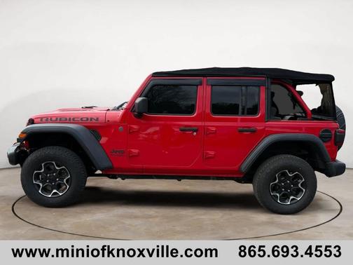 Firecracker Red Clearcoat 2018 Jeep Wrangler Unlimited Rubicon