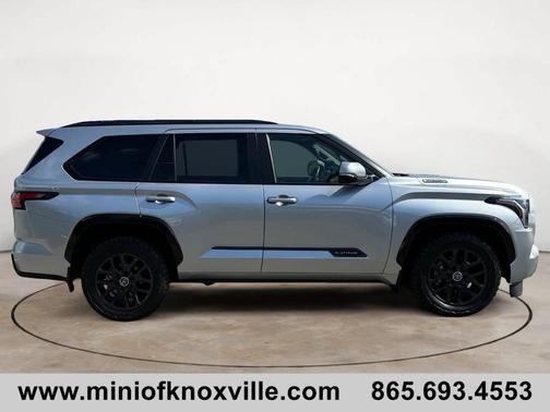 Celestial Silver Metallic 2024 Toyota Sequoia Platinum