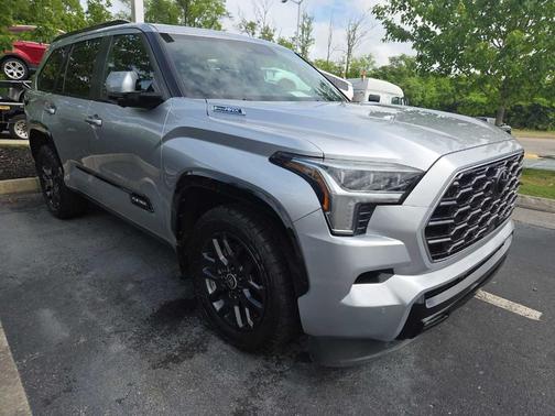 Celestial Silver Metallic 2024 Toyota Sequoia Platinum