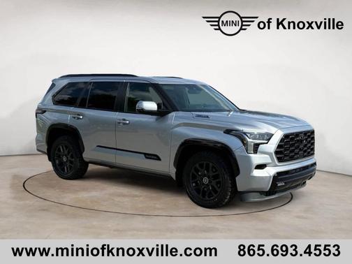 Celestial Silver Metallic 2024 Toyota Sequoia Platinum