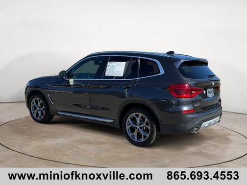 Dark Graphite Metallic 2021 BMW X3 xDrive30i