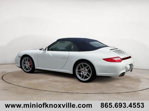 White 2009 Porsche 911 Carrera 4S Cabriolet