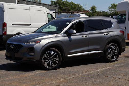 Machine Gray 2019 Hyundai SANTA FE Ultimate 2.0T