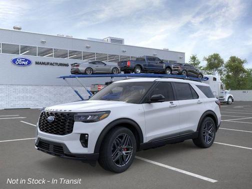 Space White Metallic 2026 Ford Explorer ST-Line