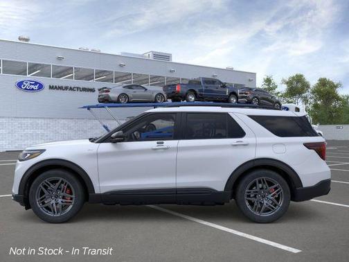 Space White Metallic 2026 Ford Explorer ST-Line