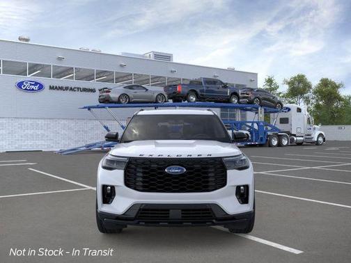Space White Metallic 2026 Ford Explorer ST-Line